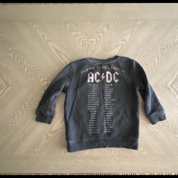 AC/DC junk food sweat shirt 18m - Picture 5 of 5